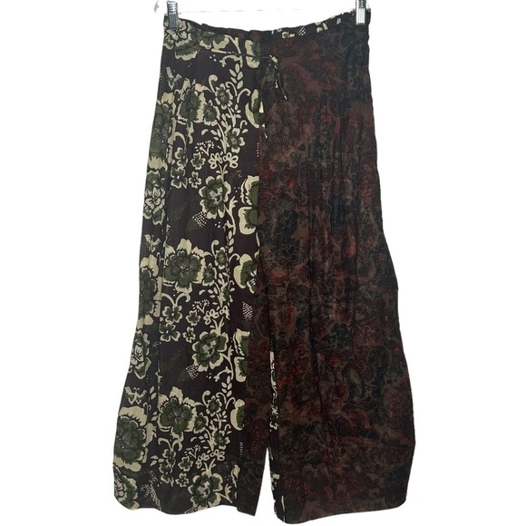 Free People Intimately Free Wide Leg Floral Printed Pants NWOT - Picture 4 of 13